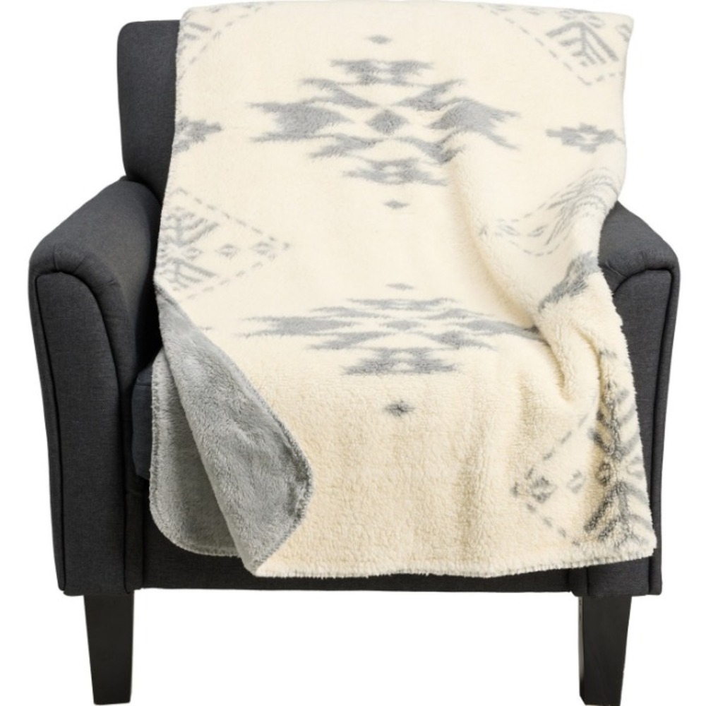 50x70 Pendleton Icon Sherpa Throw Blanket Reversible Fleece Cozy‎ Warm - Picture 5 of 5